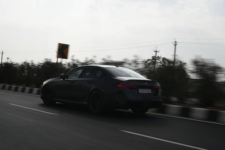 Bmw M5 Rear View