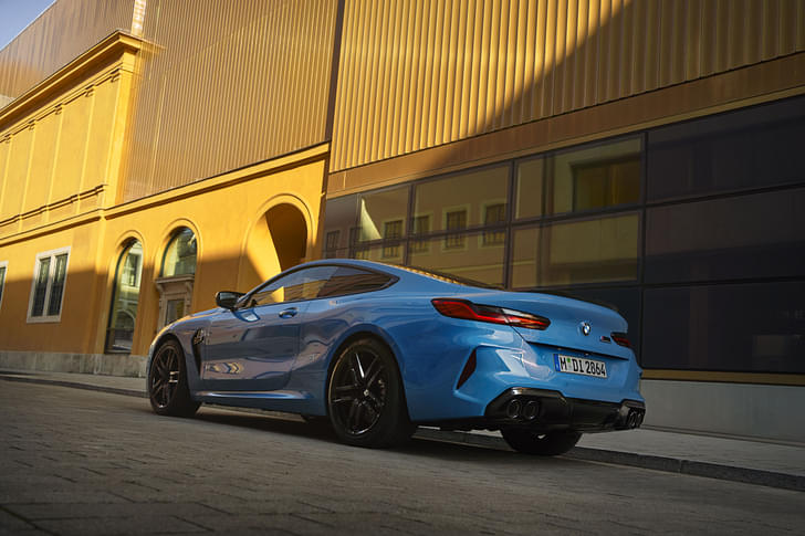 Bmw M8 Competition Rear View