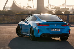 Bmw M8 Competition Rear View Bmw M8 Competition Rear View