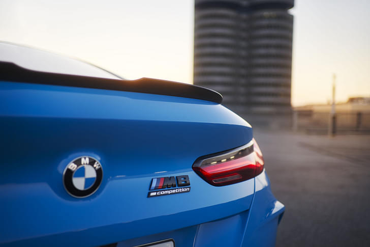 Bmw M8 Competition Rear View