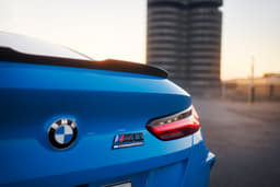 Bmw M8 Competition Rear View Bmw M8 Competition Rear View