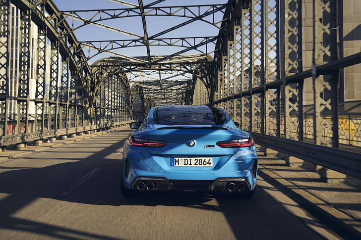 Bmw M8 Competition Rear View
