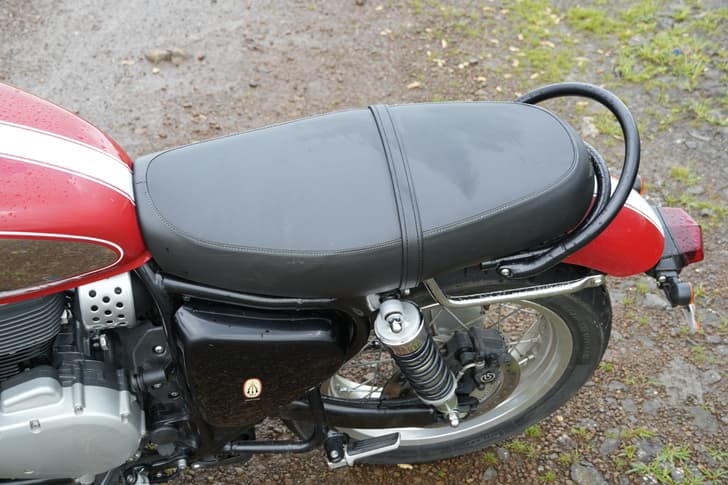 Bsa Gold Star 650 Color Red