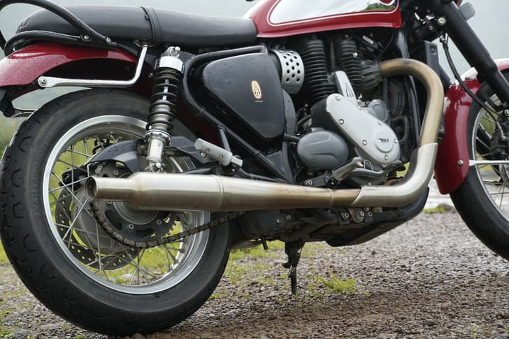 Bsa Gold Star 650 Color Red