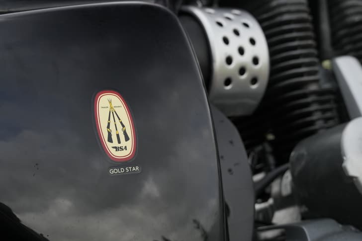 Bsa Gold Star 650 Color Black