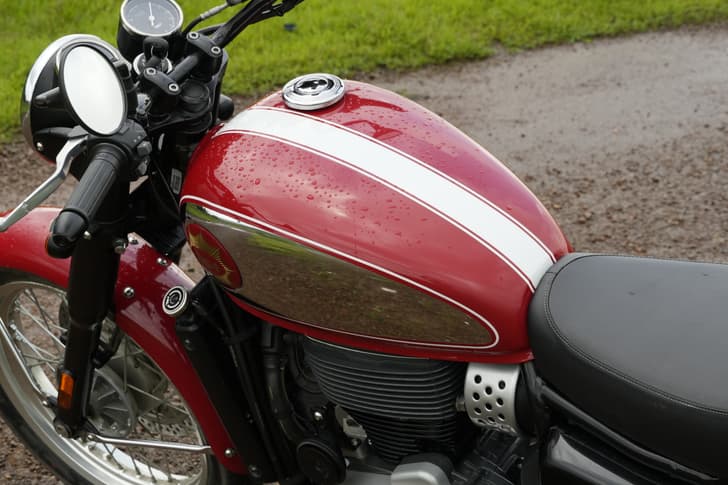 Bsa Gold Star 650 Color Red