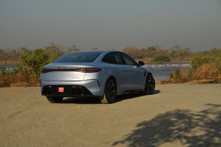 Byd Seal Rear View