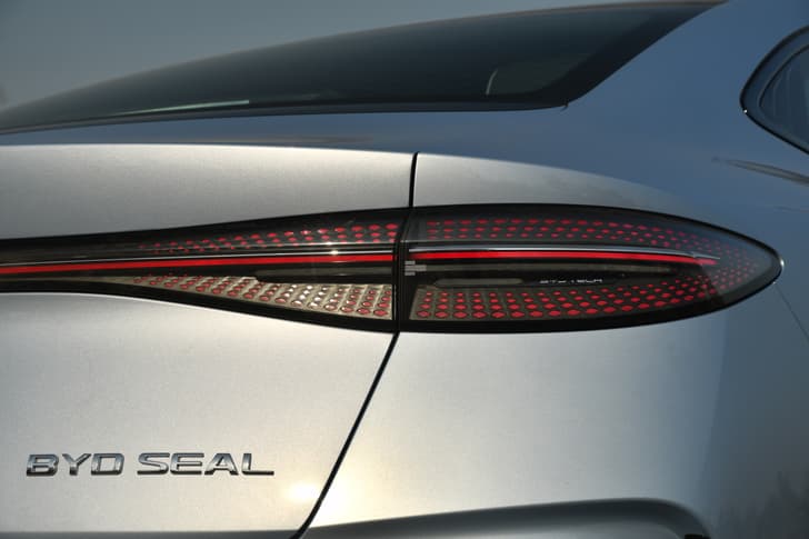 Byd Seal Rear View