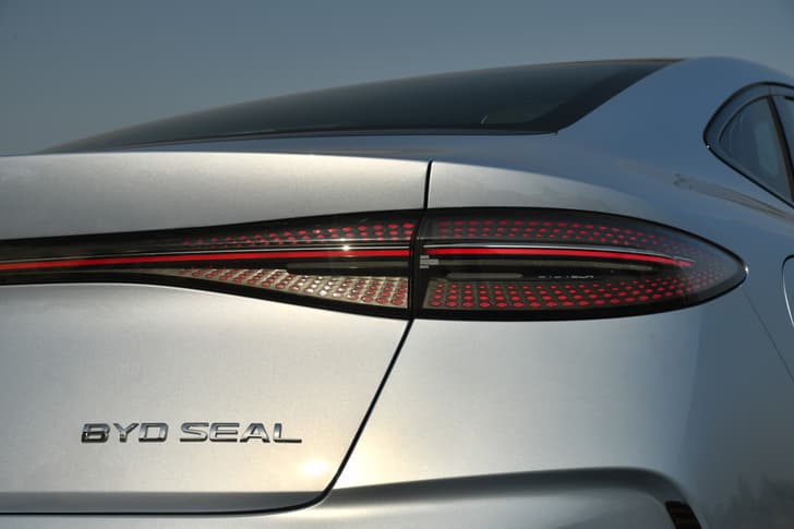 Byd Seal Rear View
