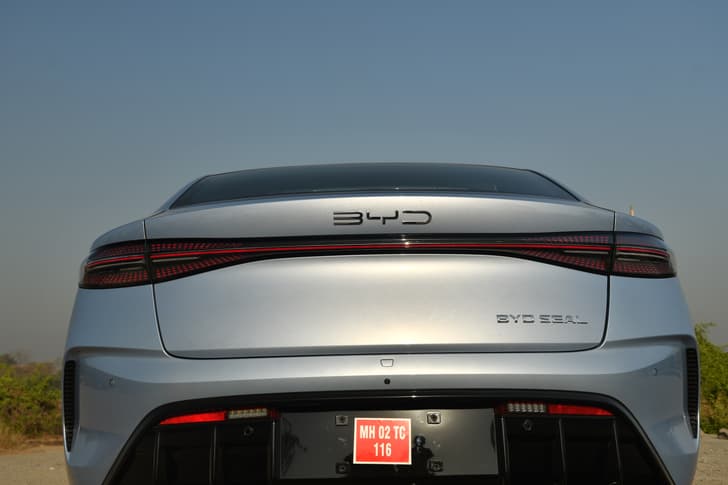 Byd Seal Rear View