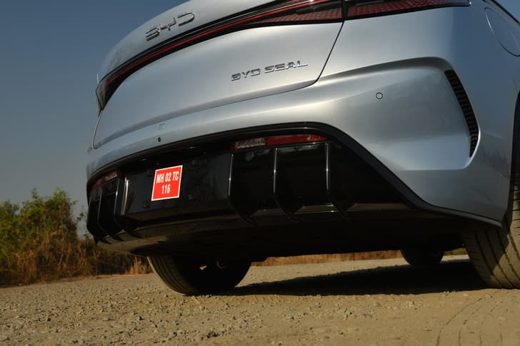 Byd Seal Rear View