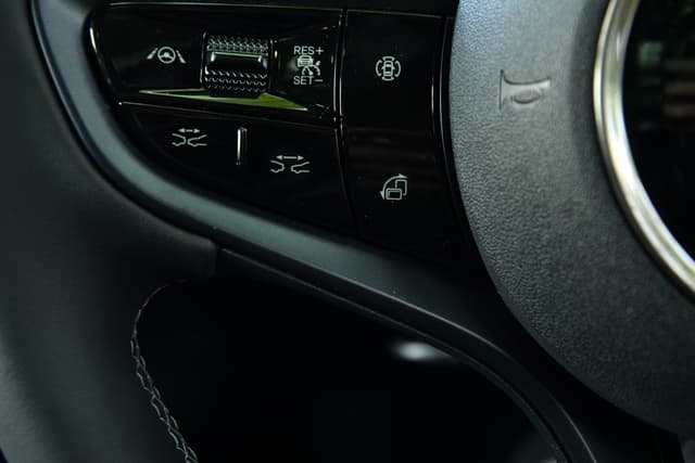 Leather Wrapped Steering Wheel Image - 2181