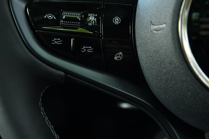 Leather Wrapped Steering Wheel