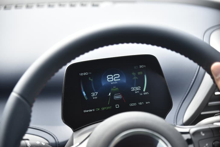 Byd Atto 3 Dashboard