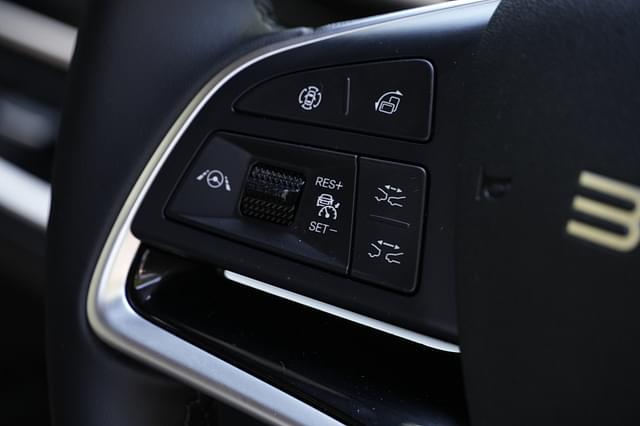 Leather Wrapped Steering Wheel Image - 4292