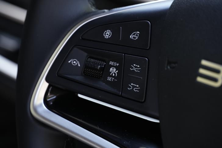 Leather Wrapped Steering Wheel