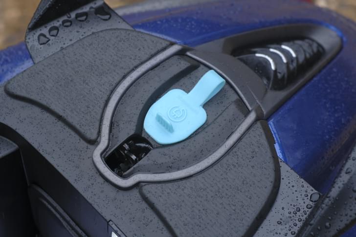 Bajaj Chetak Closed Fuel Lid