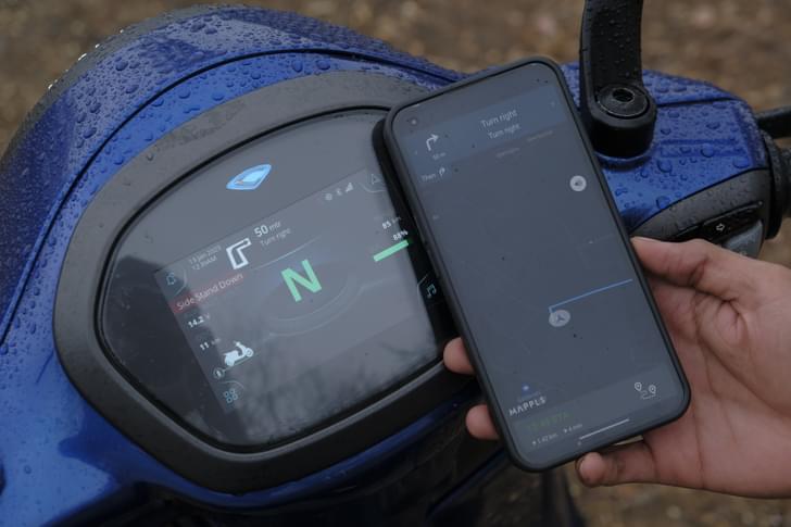 Bajaj Chetak Color Blue