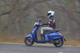 Bajaj Chetak Right Side View