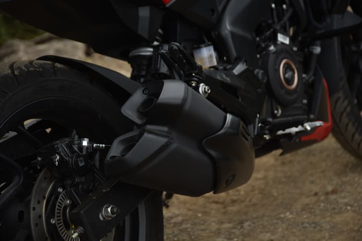 Bajaj Dominar 250 Rear View