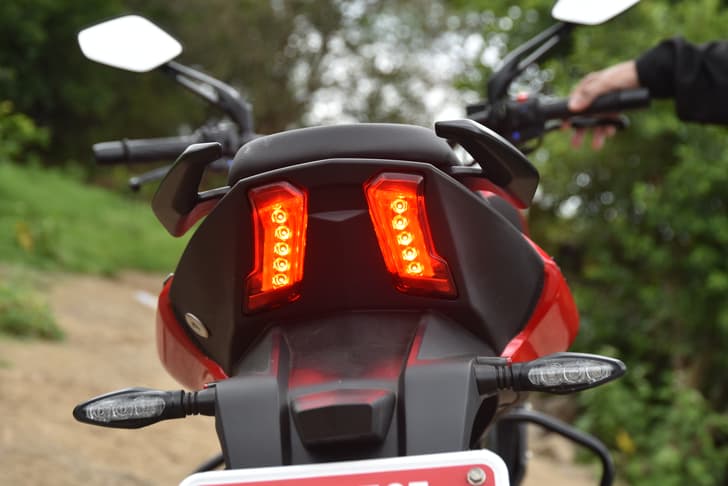 Bajaj Dominar 250 Rear View