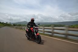 Bajaj Dominar 250 Front Left Three Quarter