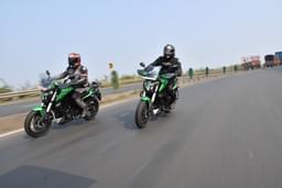 Bajaj Dominar 400 Front Left Three Quarter