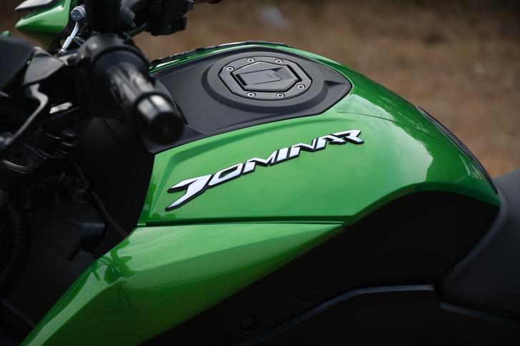 Bajaj Dominar 400 Closed Fuel Lid