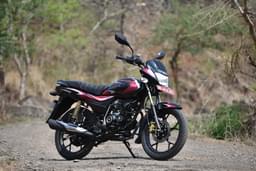 Bajaj Platina 110 H Gear Front Left Three Quarter