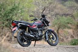 Bajaj Platina 110 H Gear Front Right Three Quarter