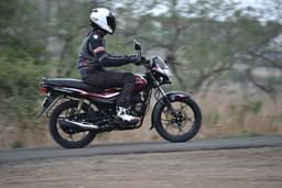Bajaj Platina 110 H Gear Front Right Three Quarter