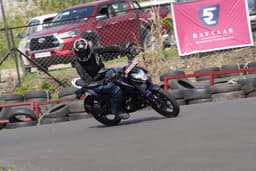 Bajaj Pulsar N125 Front Left Three Quarter