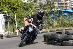 Bajaj Pulsar N125 Front Left Three Quarter