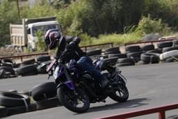 Bajaj Pulsar N125 Front Right Three Quarter