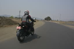 Bajaj Pulsar Ns160 Rear View