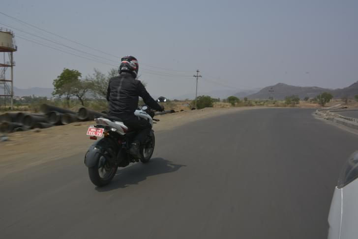 Bajaj Pulsar Ns200 Rear View