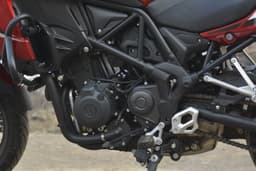 Benelli Trk 502 Engine Shot Right