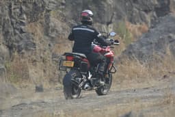 Benelli Trk 502 Rear View