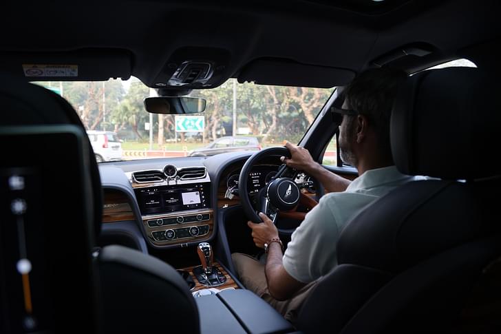 Bentley Bentayga Dashboard