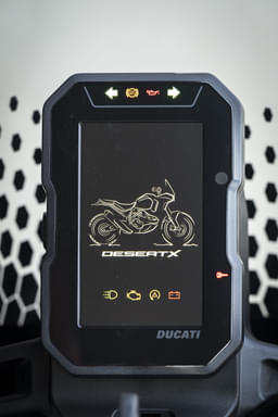 Ducati Desertx Low Oil Indicator