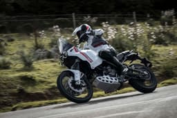 Ducati DesertX Front Right Three Quarter