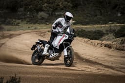 Ducati DesertX Front Right Three Quarter