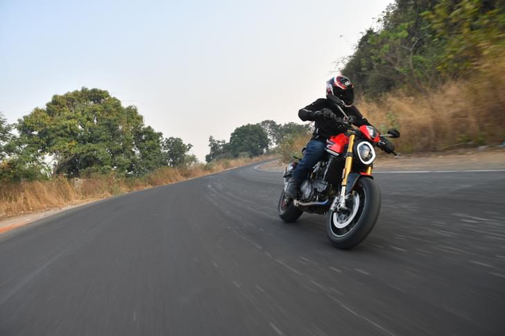 Ducati Monster 937 Front Right Three Quarter