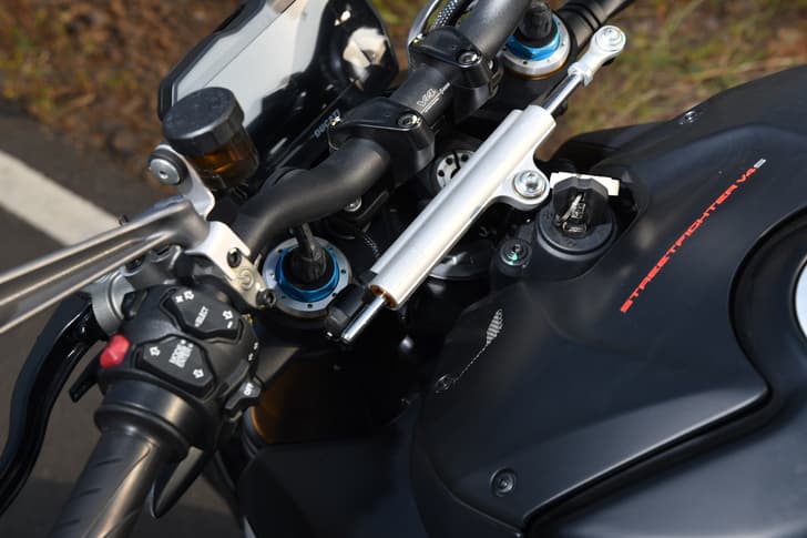 Ducati Streetfighter V4 Closed Fuel Lid