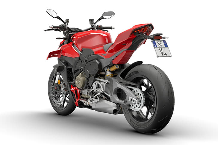 Ducati Streetfighter V4 Rear View