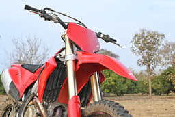 Ducati Desmo450 Mx Front Left Three Quarter