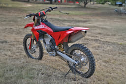 Ducati Desmo450 Mx Rear View