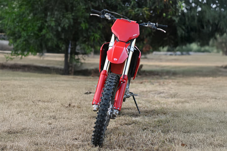 Ducati Desmo450 Mx Front View