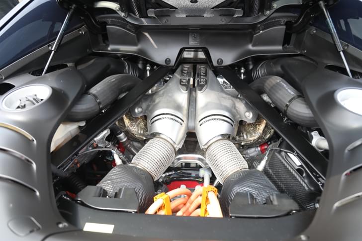 Open Bonnet Engine Shot