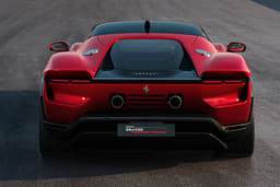 Ferrari 849 Testarossa Rear View Ferrari 849 Testarossa Rear View